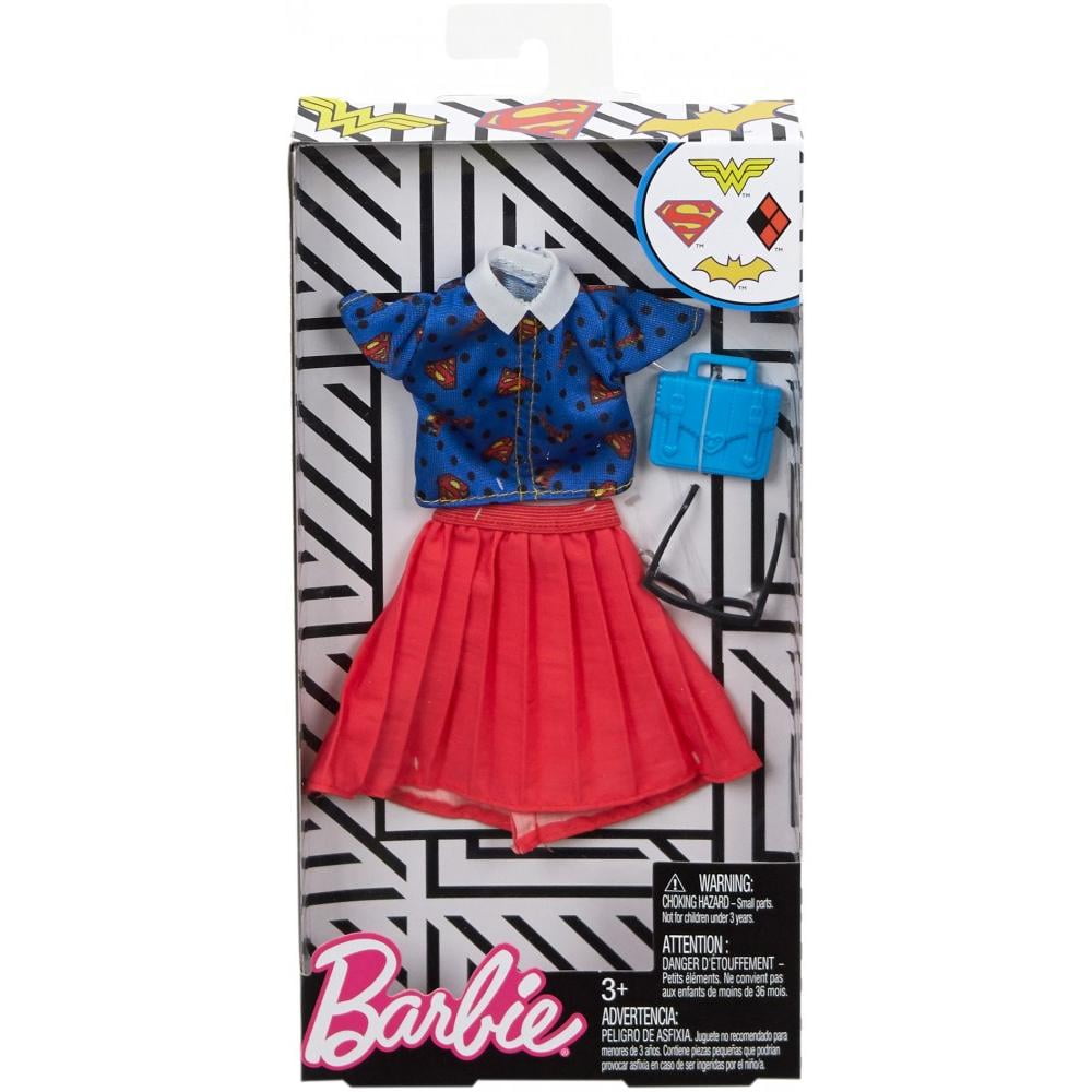 barbie dc comics fashion pack