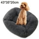 thumbnail image 2 of Cama para perros pequeña,Cama para gatos,Camas para perros,Cama calmante para perros,Camas para mascotas cómodas y duraderas para la ansiedad con cojín reversible y lavable,Cama para perros,Gris, 2 of 5