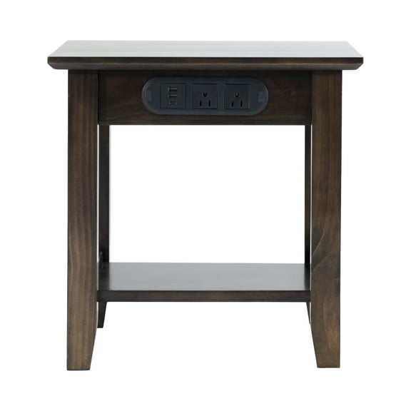 End-Table W/ Power Outlet and Charger