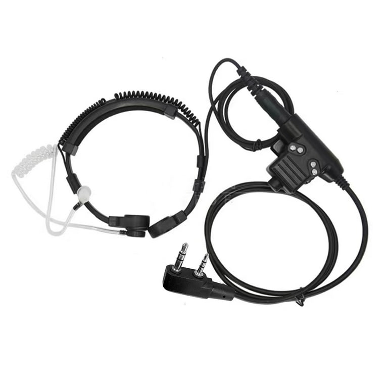 Tactical headset with microphone clearance