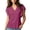04# Red, variant on Ihhxva Women's Tops V-Neck Ruffle Top Flutter Sleeves Summer Flowy Blouse Casual Loose Fit Chiffon Beach Vacation Boho Chic S-2XL