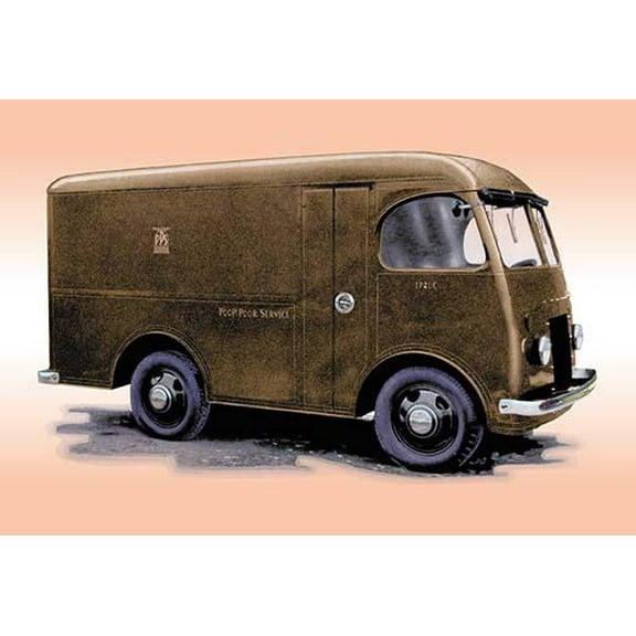 PPS Truck-Fine Art Canvas Print (20" x 30")