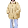 thumbnail image 2 of Puntoco Coat Chaqueta De Algodón De Invierno Para Mujer Con Capucha, Cintura Y Felpa Para Superar La Liquidación Puntoco Puntoco-1, 2 of 5
