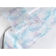 thumbnail image 3 of Abstract Floral Bed Runner Set, Neutral Colored Flower Silhouette Pattern Spring Garden Vibes Art, Decorative Bedding Scarf & a Pillow Sham for Hotels Homes, Twin, Pale Mauve Soft Blue, by Ambesonne, 3 of 3