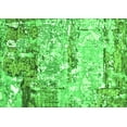 thumbnail image 1 of Ahgly Company Indoor Rectangle Oriental Green Industrial Area Rugs, 2' x 3', 1 of 4