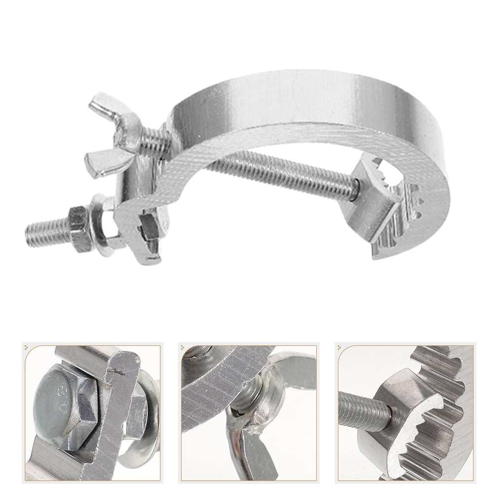 Healifty Moving Light Clamps Stage Lighting Accessories Construction 3-Pack for Professional Lighting Setup