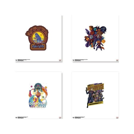 Gallery Pops Marvel Guardians of the Galaxy Vol 3 - Alien Wall Art Bundle (4-Pack)