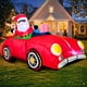 thumbnail image 2 of Árbol de Navidad, arco de Papá Noel, decoración inflable para exteriores, trineo de alce de Navidad, decoración para patio, jardín, fiesta con LED, 2 of 4