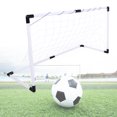 thumbnail image 3 of Filet de But de Football Blanc Durable, Porte de Football, Résistant à l'Usure pour Jouets d'Entraînement pour Enfants, Usage Extérieur, Entraînement, 3 of 8