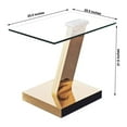 thumbnail image 2 of Table de bout canadienne Manhattan Or, 2 of 2