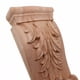 thumbnail image 4 of Apliques de madera Flor tallado calcomanías decorativas molduras de madera gabinete puertas muebles arquitectura decoración, 4 of 7