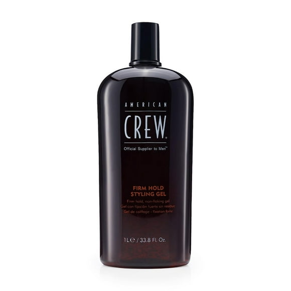 American Crew Men's Hair Styling Gel, Firm Hold, Non-Flaking, 33.8 Fl Oz, 33.8 fl oz