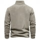 thumbnail image 2 of Suéter de punto para hombre, corte regular, cuello alto, cremallera., 2 of 5