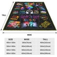 thumbnail image 3 of Music Gifts Blanket, Music Note Blanket, Gifts for Music Lover Music Decor Blankets, Soft Flannel Music Blanket for Couch Bed, Music Gifts for Men Women 50"X 40", 3 of 6