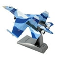 thumbnail image 2 of 1/100 Sacle Airplane Model, with Cabinet Shelf Decoration Collection Blue5, 2 of 8
