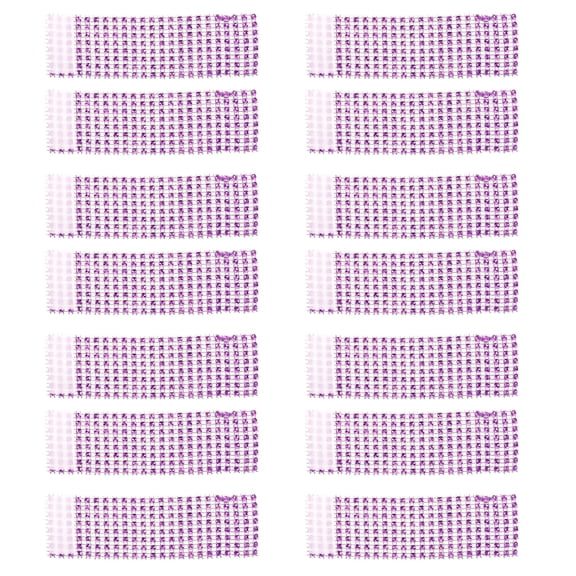 OUNONA 50Pcs Purple Decorative Napkin Holder Rings Elegant Table Decor for Events