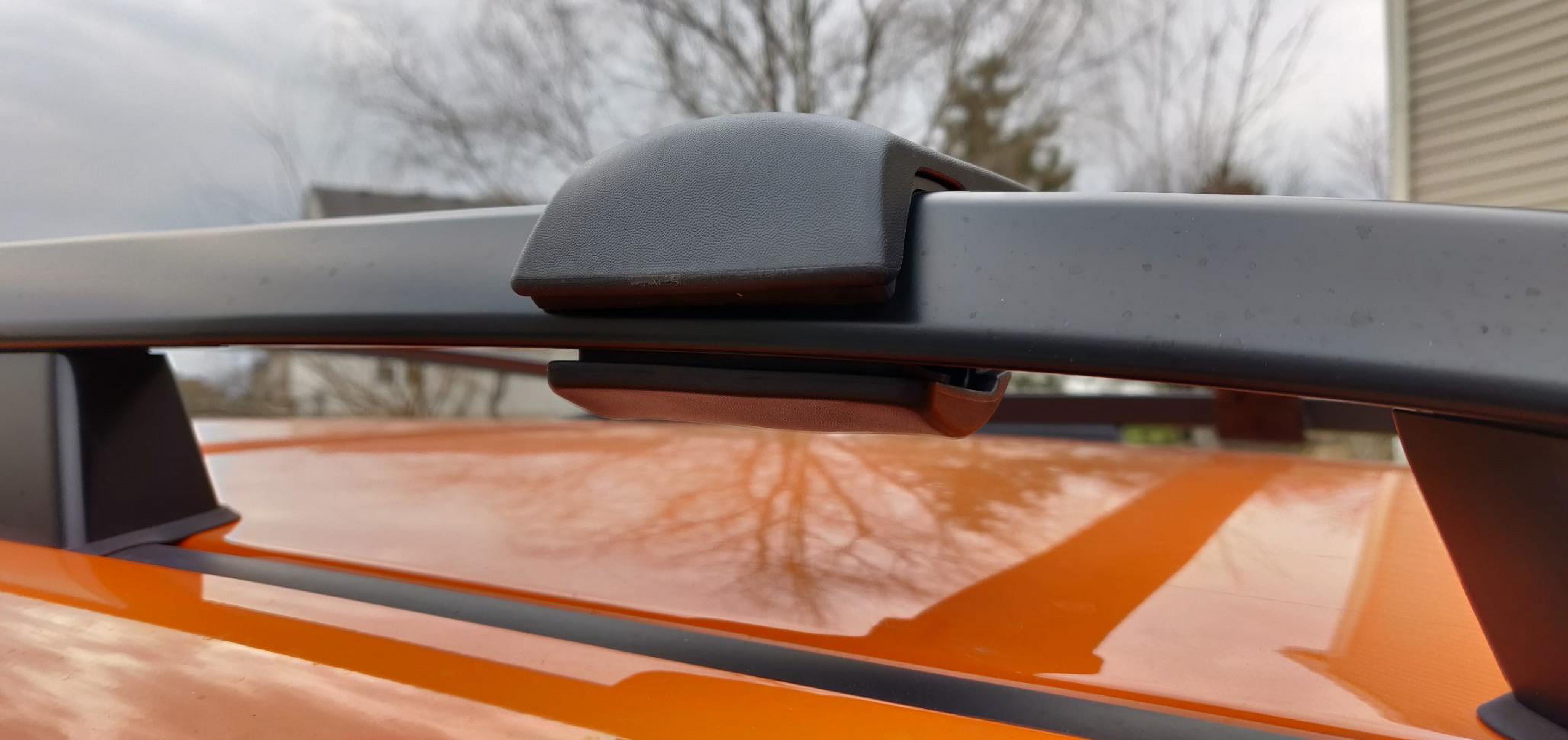 BRIGHTLINES Roof Rack Crossbars Replacement for 2014-2018 Subaru Forester for Kayak Luggage Ski Bike Carrier, a Set of 2pcs, Black Aluminum Top Cargo Rack
