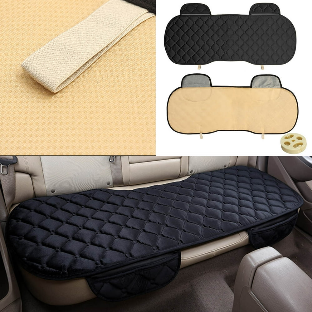 New Universal Car Rhombus Rear Row Plush Seat Cover New Universal Car Rhombus Rear Row Plush Seat Cover