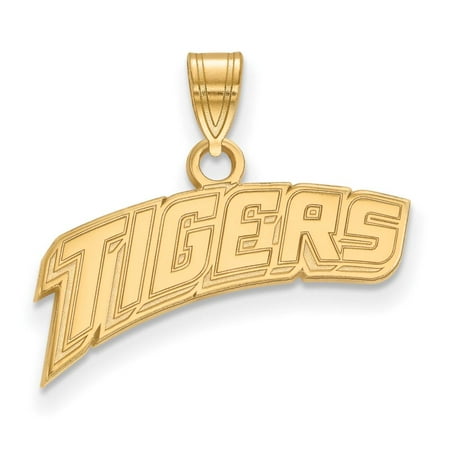 LSU Small (1/2 Inch) Pendant (14k Yellow Gold)