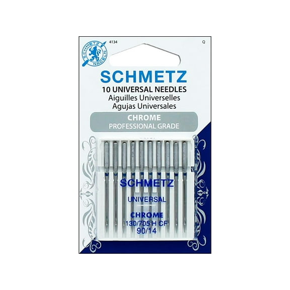 Universal Chrome Sewing Machine Needles