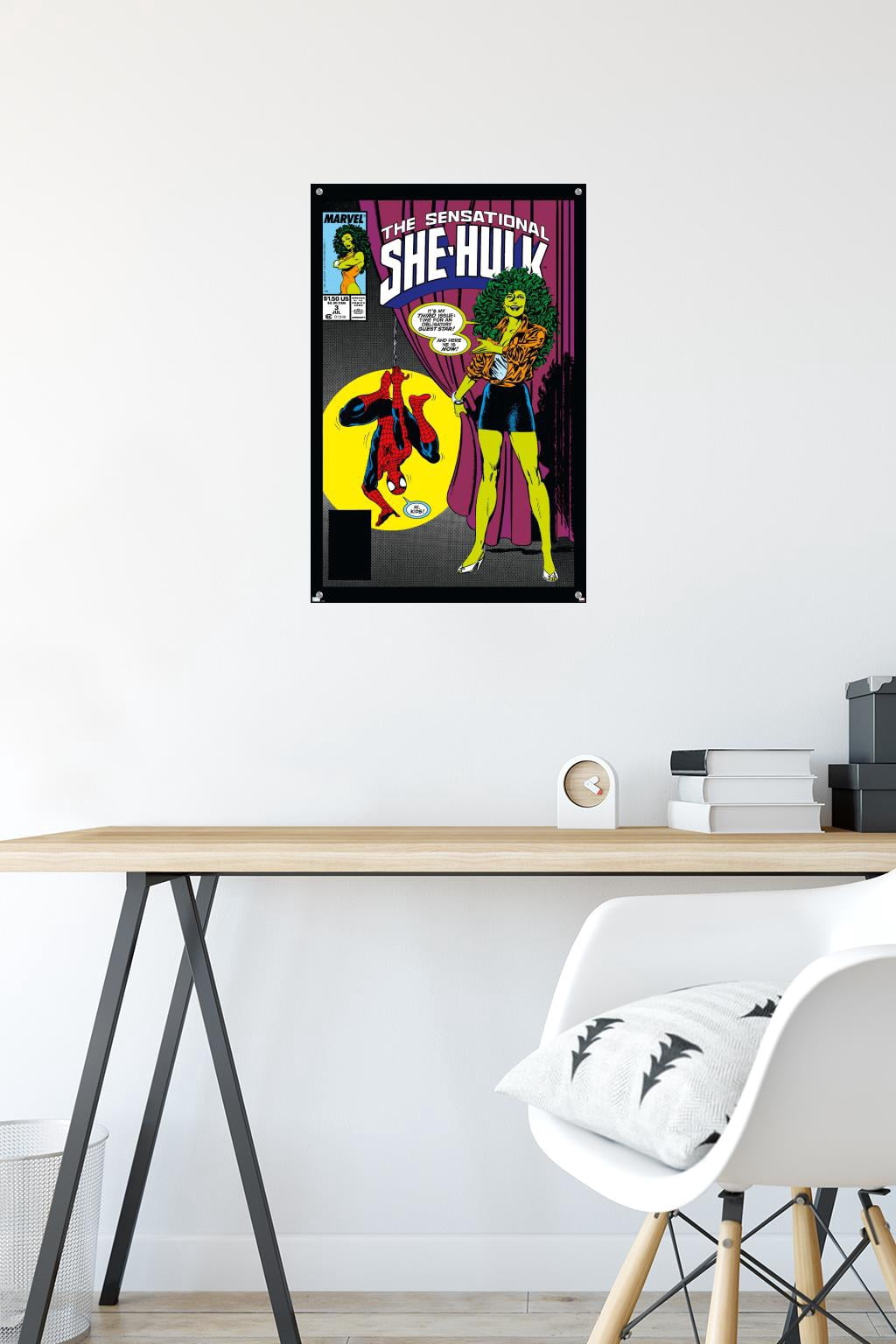 Marvel Comics - Sensational She-Hulk #3 Wall Poster with Push Pins, 14.725" x 22.375"