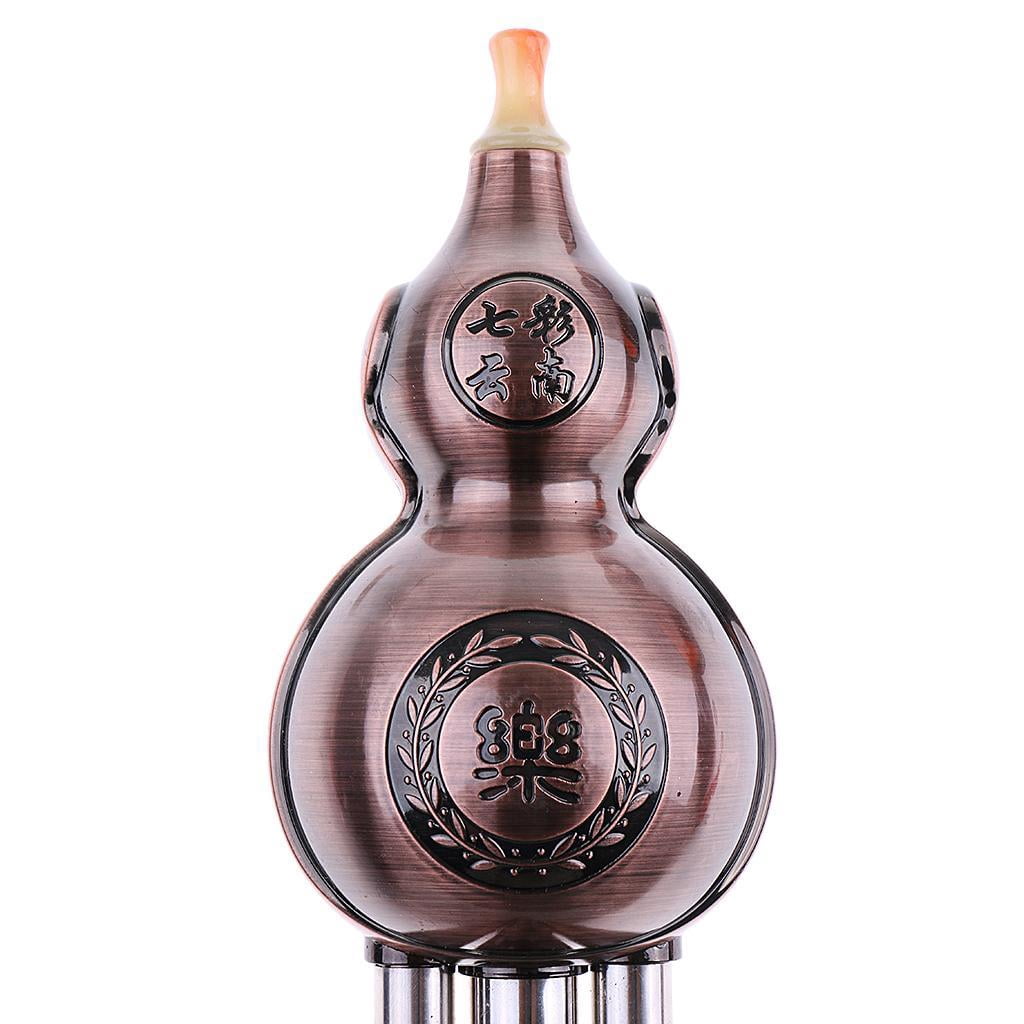 Chinese Flute Ethnic Gourd Flauta Pipes cucurbit Professional Wind Musical Instruments C Beginners Folk Music