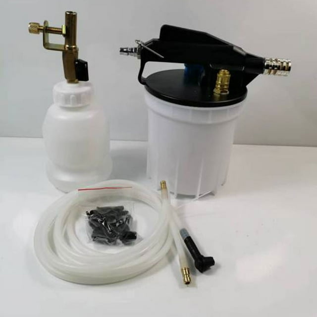2l Vacuum Brake Bleeder Kit Pneumatic Explosion-proof Shunt Decompression Vacuum Pump Brake Fluid Refueling Tool