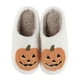 thumbnail image 4 of Peludas Jack Lantern Slipper House Shoes Soft Halloween para Mujeres Y Hombres, 4 of 9