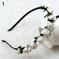 thumbnail image 6 of Jiaroswwei Rose Flower Crown Festival Headband Wedding Garland Floral Hairband Accessory, 6 of 8