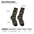 thumbnail image 2 of Balery Basketball Calcetas Largas con Estampado para Hombre y Mujer – Suaves y Transpirables, Talla Única (US 5-11), 2 of 6
