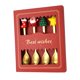 thumbnail image 5 of Juego de 4 cucharas navideñas con caja de regalo, cuchara para mezclar y revolver, cubiertos Caja roja, 5 of 9