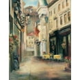 thumbnail image 2 of Hageman, Marilyn 20x24 White Modern Wood Framed Museum Art Print Titled - Old Town II, 2 of 4