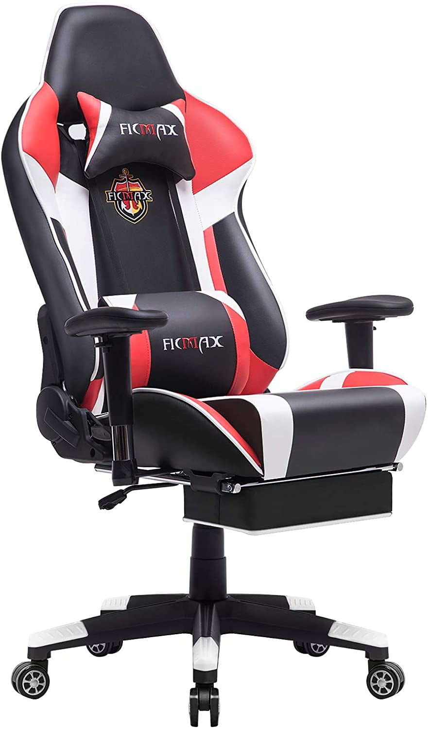 Details about   FURGLE Gaming Office Chair Racing Executive Footrest Computer Seat PU Recliner 