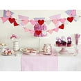 thumbnail image 6 of Valentines Day Garland Valentines Decor, Valentines Decorations Banner, Be-Mine Hanging Banner with 20 PC Felt Heart Garland, 6 of 6