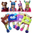 thumbnail image 4 of Gorro con orejas móviles, gorro de felpa con orejas móviles, gorros con orejas saltarinas, gorros de invierno para niños, características mejoradas, 4 of 5