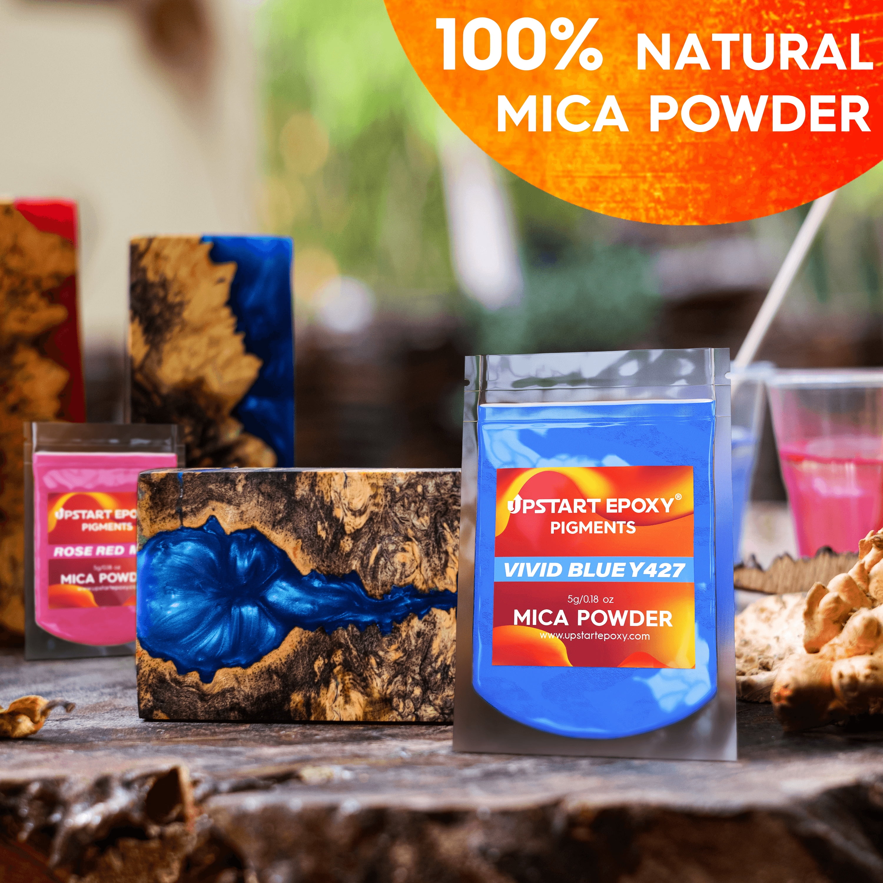 Epoxy Resin Dye Mica Powder  25 Powdered Pigments Set