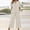Beige, variant on 2 Piece Linen Set For Women 2 Piece Linen Set For Women Petite Boho Two Piece Sets For Women Linen Cotton Linen Pants Set Matching Linen Sets Women Clothing Dressy Casual Sets Beige XL
