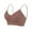 Pink, variant on biudgviw Everyday Bras for Women Wireless Ribbed Spaghetti Strap High Support Push up Bralettes Lightweight Comfort Bras