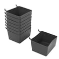 thumbnail image 3 of 32 Pcs Kit de Bacs Accessoires de Rangement pour Établi pour Organiser le Matériel (Gris), 3 of 8