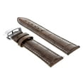 thumbnail image 2 of 19MM LEATHER WATCH STRAP BAND DEPLOYMENT CLASP BUCKLE FOR ROLEX L/BROWN WS 3B, 2 of 2