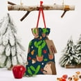 thumbnail image 6 of Fuzoiu Cute Hedgehogs Cactus Blue Print Christmas Gift Bag,Burlap Gift Bag with Drawstring Closure & Hang Tag,Perfect for Holidays, Birthdays, and Special Occasions-Small, 6 of 6