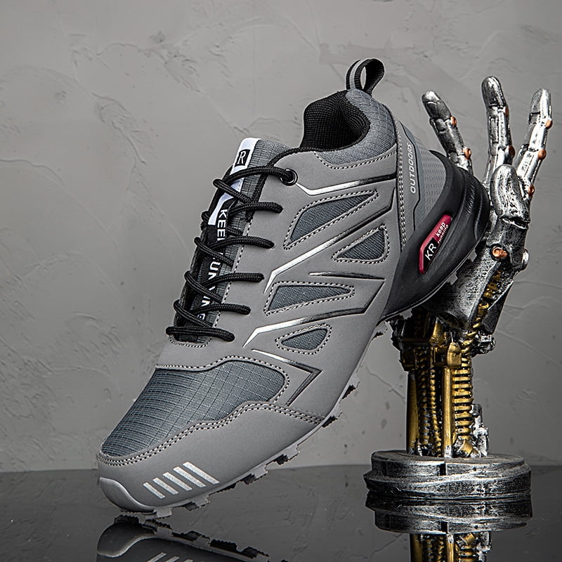 Men's Trail Running Shoes Outdoor Hiking Shoes, Breathable Hiking Boots for Men Big & Tall Sizes, Versatile Sneakers Comfortable for Multiple Occasions