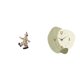 thumbnail image 1 of Figura de , estatua, escultura, colección, adorno para mesa, centro de mesa, vitrina, decoración de comedor, regalo, reloj de pared silencioso,, 1 of 8