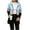 Light Blue, variant on MaFYtyTPR Women's Color Block Hoodies Zip Up Long Sleeve Hooded Sweatshirts Loose Fit Casual Coat with Pockets