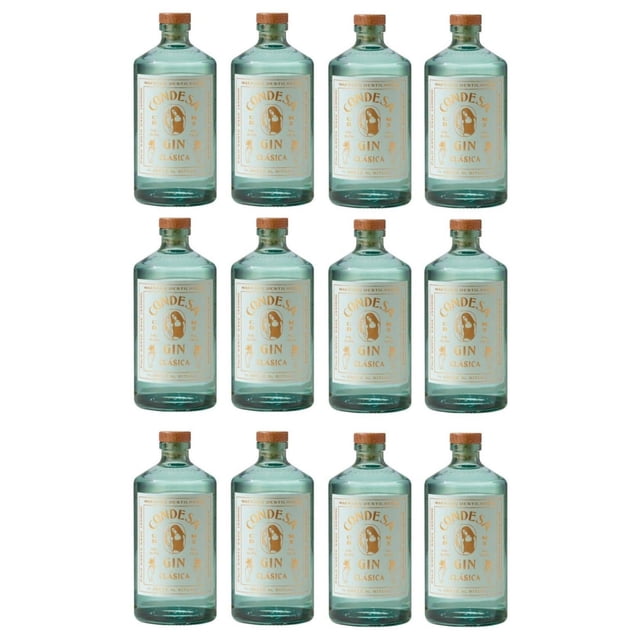 Pack de 12 Ginebra Condesa Clasica 750 ml