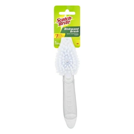 Scotch-Brite Dishwand Brush feat. Interchangable Cleaning (Best Vinyl Record Cleaning Brush)