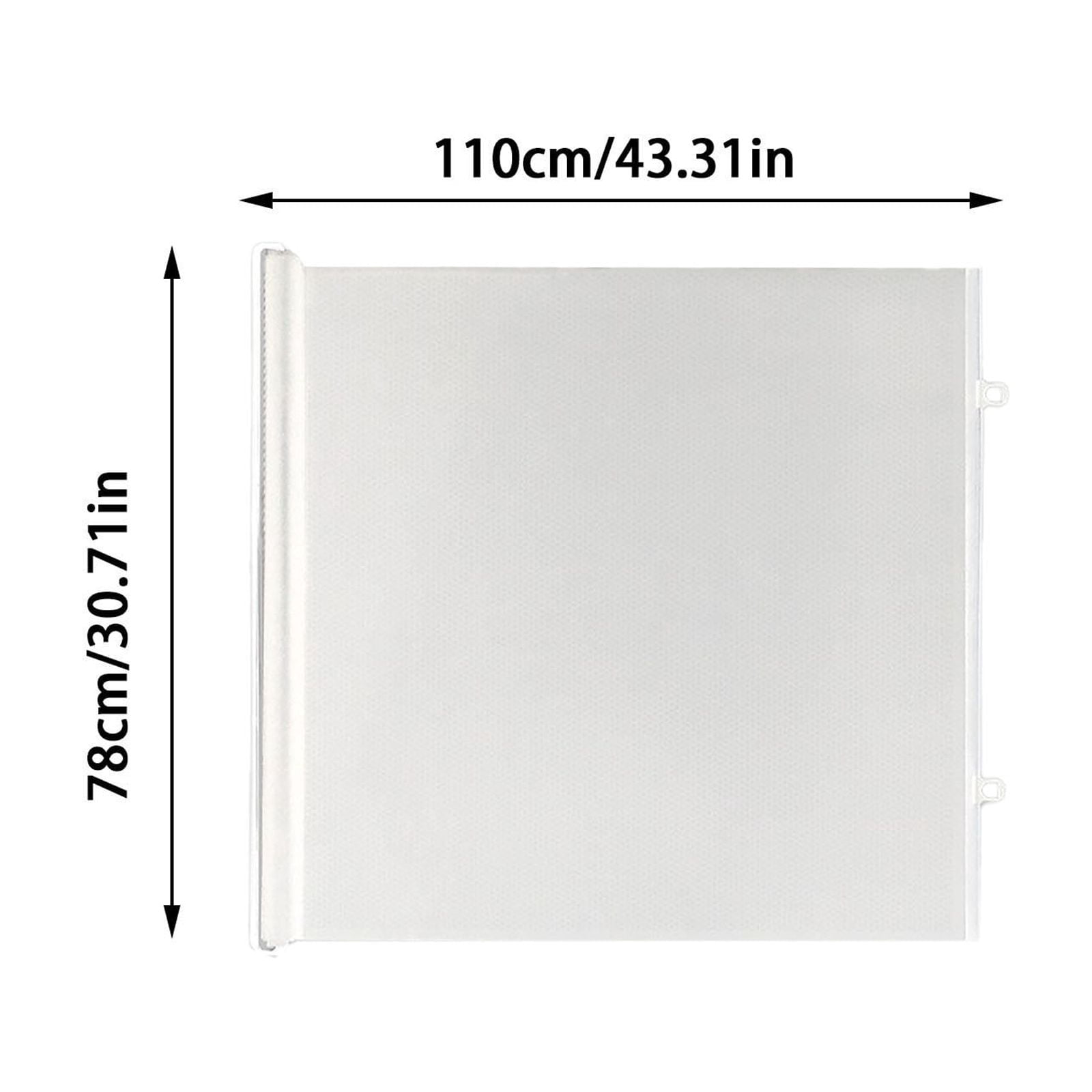 Retractable Pet Gate, No Drill Mesh Dog & Cat Barrier, Portable Indoor Safety Fence for Stairs, Doors & Corridors