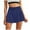 Navy, variant on Herrnalise Womens High Waist Polka Dot Pleated Skirt Women Loose Fake Two-piece Anti-peeping Quick-drying Running Fitness Skirt