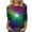Multicolor, variant on 3/4 Sleeve Womens Tops Casual Womens Dressy Summer Tops and Blouses Summer Tops for Plus Size Women 2026 Trendy Womens T Shirts Cotton Graphic my items