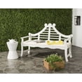 thumbnail image 2 of Safavieh Azusa Indoor/Outdoor Traditional Garden Bench with Cushion, 2 of 7